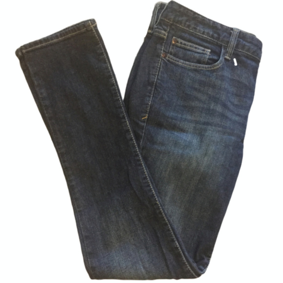 👖🤣Eddie Bauer Skinny Jeans, Size 8 - w/ "Designer Knee Ventilation" 😂 - Picture 1 of 8